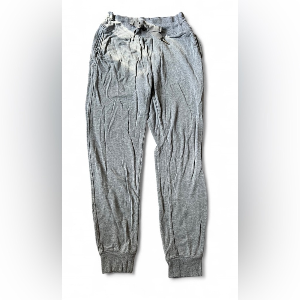 Athleta Gray Sweatpants Relaxed Fit Joggers